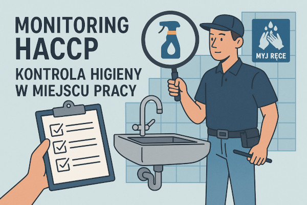Monitoring HACCP – kontrola higieny w miejscu pracy