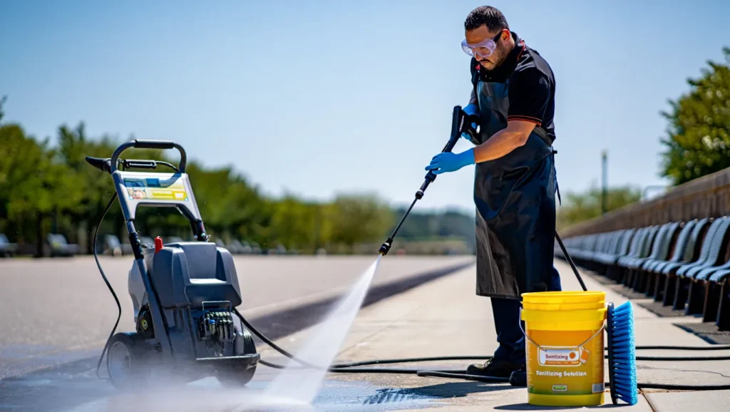 mycie dezynfekcja powierzchni